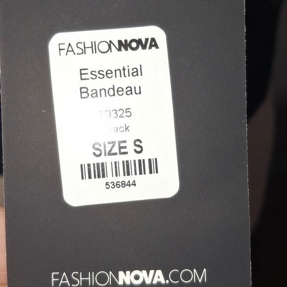 Fashion Nova - Essential Bandeau- W Sz Small - Picture 8 of 8
